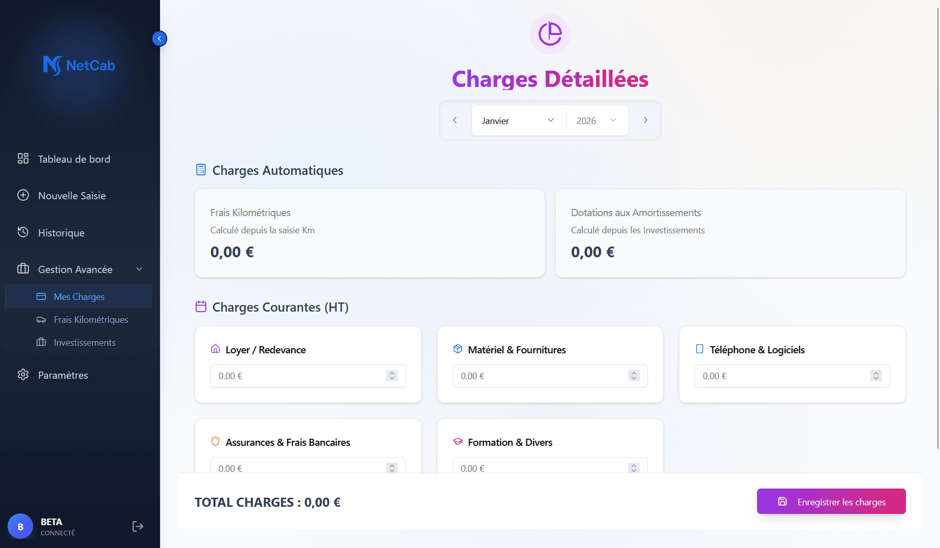 Optimisation fiscale et charges